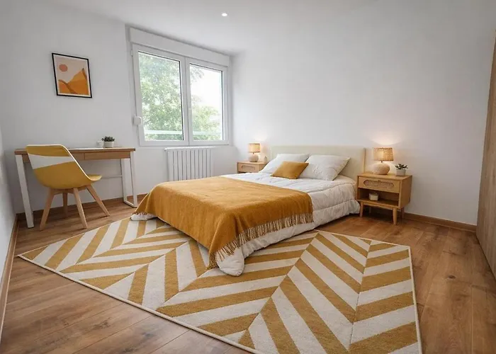 Apartment Le Grand Cure D'air Avec Garage Pour 8 Personnes Nancy